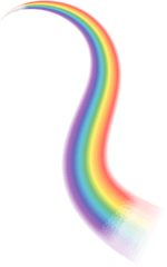 Download Aesthetic Rainbow Png - Transparent Rainbow Lines Png