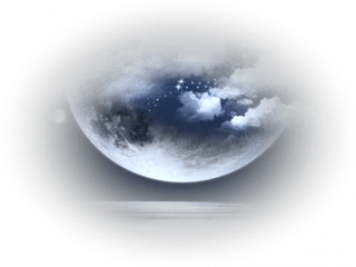 Freetoeditmoon Remixed Night Clouds From - Sphere Png