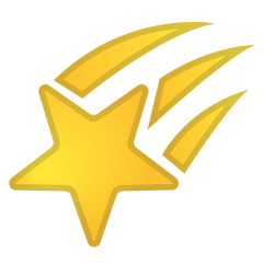 Shooting Star Emoji Meaning With Pictures From A To Z - Shooting Star Emoji Png