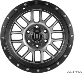 Icon Alloy 20 Alpha Wheel - Rim Png