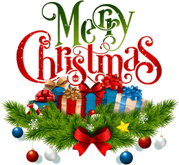 Merry Christmas Transparent Background - Merry Christmas No Background Png