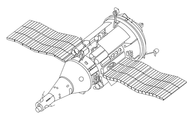 Tks Spacecraft Drawing - Spacecraft Drawing Png