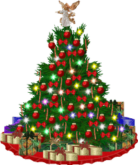 30 Christmas Tree Clipart Animated Free Clip Art Stock - Christmas And Happy New Year Png