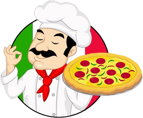 1080 Uhd Italian Chef Clipart Images Png Free Pack - Chef De Pizza Png