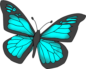 Blue Butterfly Images Free Download Png - Pink Light Pink Butterfly