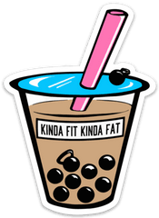 Download Boba Pack - Kinda Fit Kinda Fat Boba Png