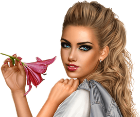 Download Beautiful Women Png Image With No Background - Beautiful Gils Png 3d