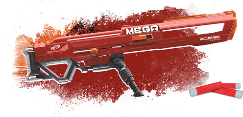 Download Hd Longest Nerf Blaster - Nerf Mega Gun Transparent Png