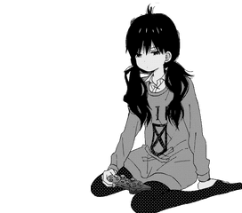 Anime Gamer Png U0026 Free Gamerpng Transparent Images - Black Hair Small Anime Girl