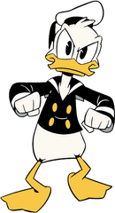 Ducktales Donald Duck Looking Angry Png - Donald Duck From Ducktales