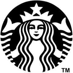 Download Coffee Restaurant Tea Starbucks Logo Cafe Suntrust - Starbucks Logo Black Png