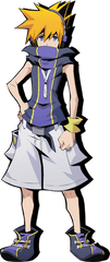 The World Ends With You Animation - World Ends With You The Animation Png