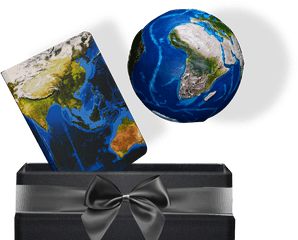 Download Earth Bundle 120mm Model Of And Planet - Earth Png