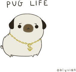 Download Pug Life Image Hq Png Freepngimg - Pug Life Png