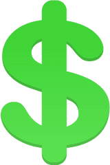 Png - Green Dollar Sign Icon