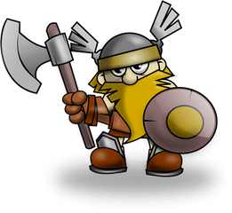 Free Cute Little Viking Clip Art - Vikings Clip Art Png