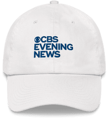 Cbs News Evening Logo Embroidered - For Baseball Png