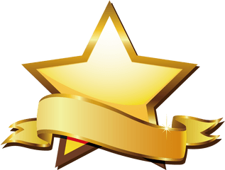 Download Estrellas Oro Png - Junior Achievement Full Size Gold Star Star Logo