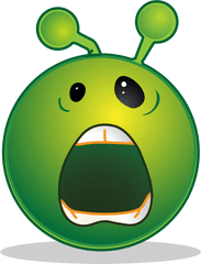 Alien Smiley Transparent Cartoon - Alien Smiley Png