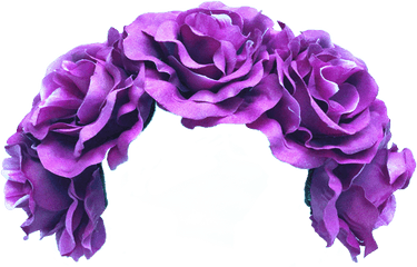 Flowers Purple Flower Crown Dressup Costume - Artificial Flower Png