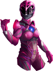 Sabanu0027s Power Rangers From Lionsgate Messaging Stickers - Pink Power Ranger Png