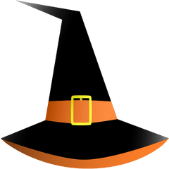 Hat Halloween Black Witch Free Icon Of - Sombrero Halloween Png