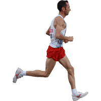 Person Jogging Free Clipart HQ - Free PNG
