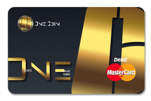 Bitcoin Cryptocurrency Mastercard Debit Onecoin Card - Free PNG