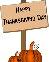 Clip Art African American Family - Happy Thanksgiving Day No Background Png