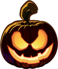 Pumpkin Halloween Emoji Sticker - Halloween Pumpkin Emoji Transparent Png