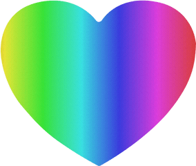 Heart In A Line Transparent Clipart - Heart Png