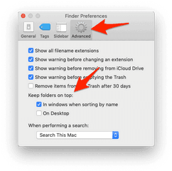 How To Display Folders First In Finder Macos - Simple Help Vertical Png