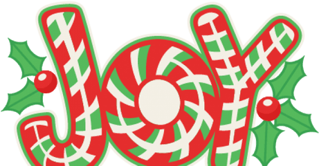 Download Hd Merry Christmas Text Clipart Candy Cane - Christmas Candy Canes Clip Arts Png