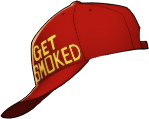 Get Smoked Hat Template Png Pokemon