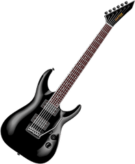 Bass Guitar With Six Strings Vector - Guitar Clip Art Png