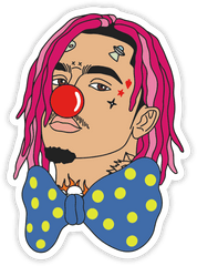 Clown Nose Png - Lil Pump Clown Sticker