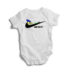 Homer Simpsons Nike Just Do It Baby - Infant Bodysuit Png