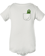 Pickle Rick Baby Onesie Bodysuit - Infant Bodysuit Png