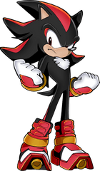 Sonic Art Supernatural Shadow Creature - Sonic Boom Shadow The Hedgehog Png