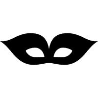 Eye Black Mask Carnival Download HD - Free PNG