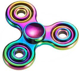 Rainbow Fidget Spinner Png Picture - Fidget Spinner Rainbow Png