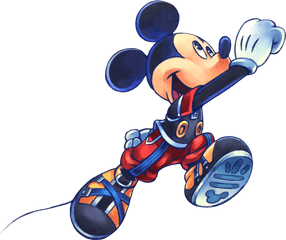 30 Kingdom Hearts Clipart One Free Clip Art Stock - Mickey Mouse Kingdom Hearts Png