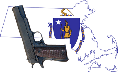 Gun Muzzle Flash Png - State Flag Of Massachusetts