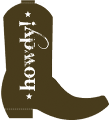 Cowboy Boot Western Patterns - Clipart Cowboy Boots Vector Png