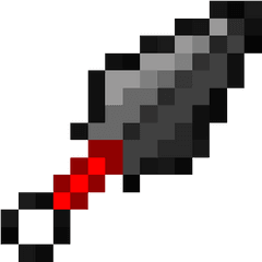 Kunai Knife 2 Nova Skin - Transparent Minecraft Diamond Sword Png