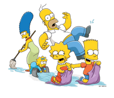 The Simpsons Hd - Free PNG