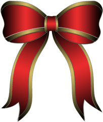 Red Bow Search Download - Christmas Bow Clipart Png