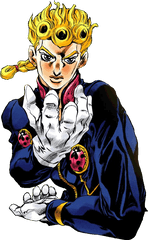 Transparent Giorno Giovanna - Giorno Giovanna Manga Transparent Png