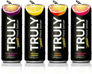 Truly Hard Seltzer Debuts New - Truly Lemonade Hard Seltzer Png