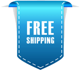 Free Shipping Banner Png - Free Shipping Blue Png